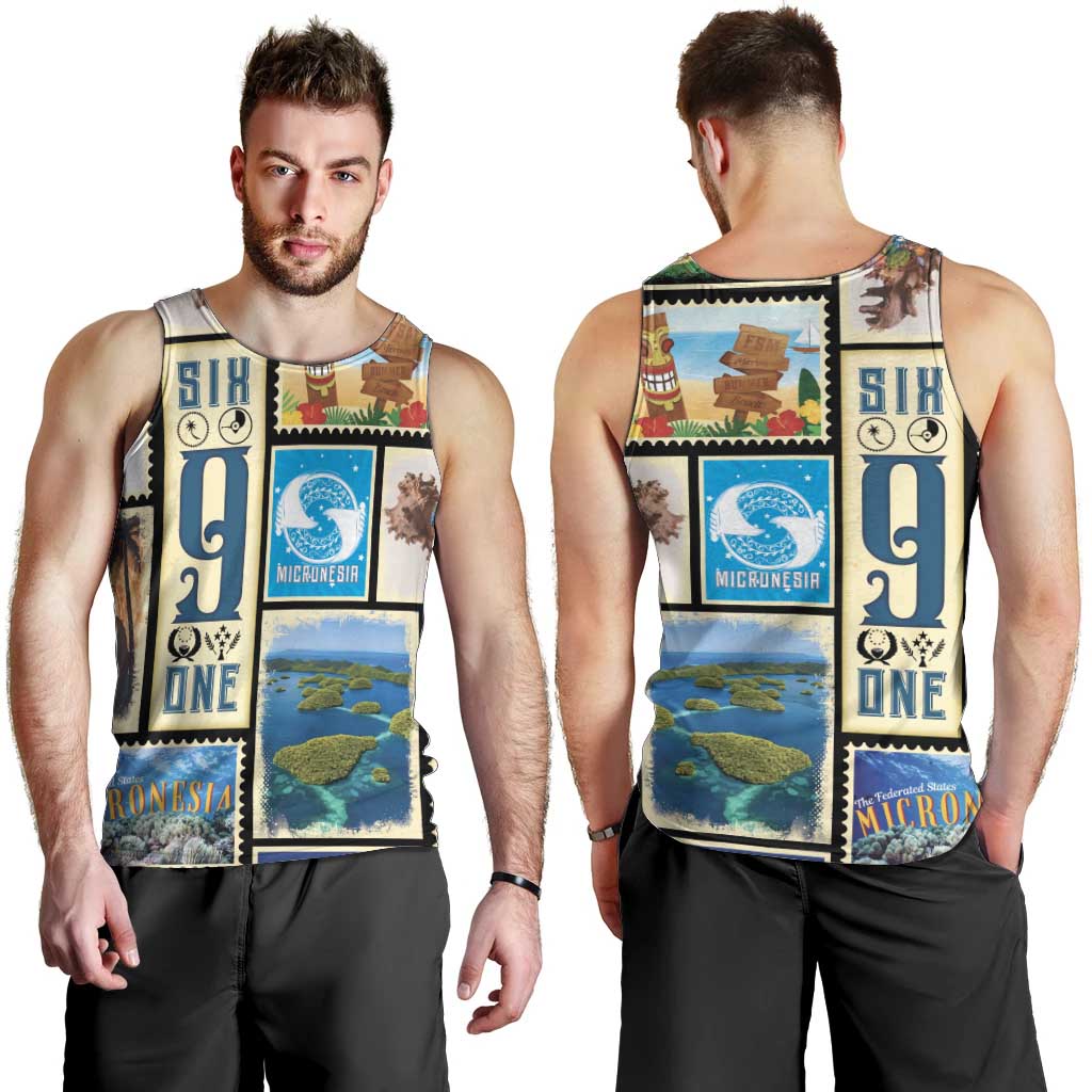 FSM Micronesia Culture Men Tank Top