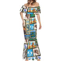 FSM Micronesia Culture Mermaid Dress LT05 - Polynesian Pride