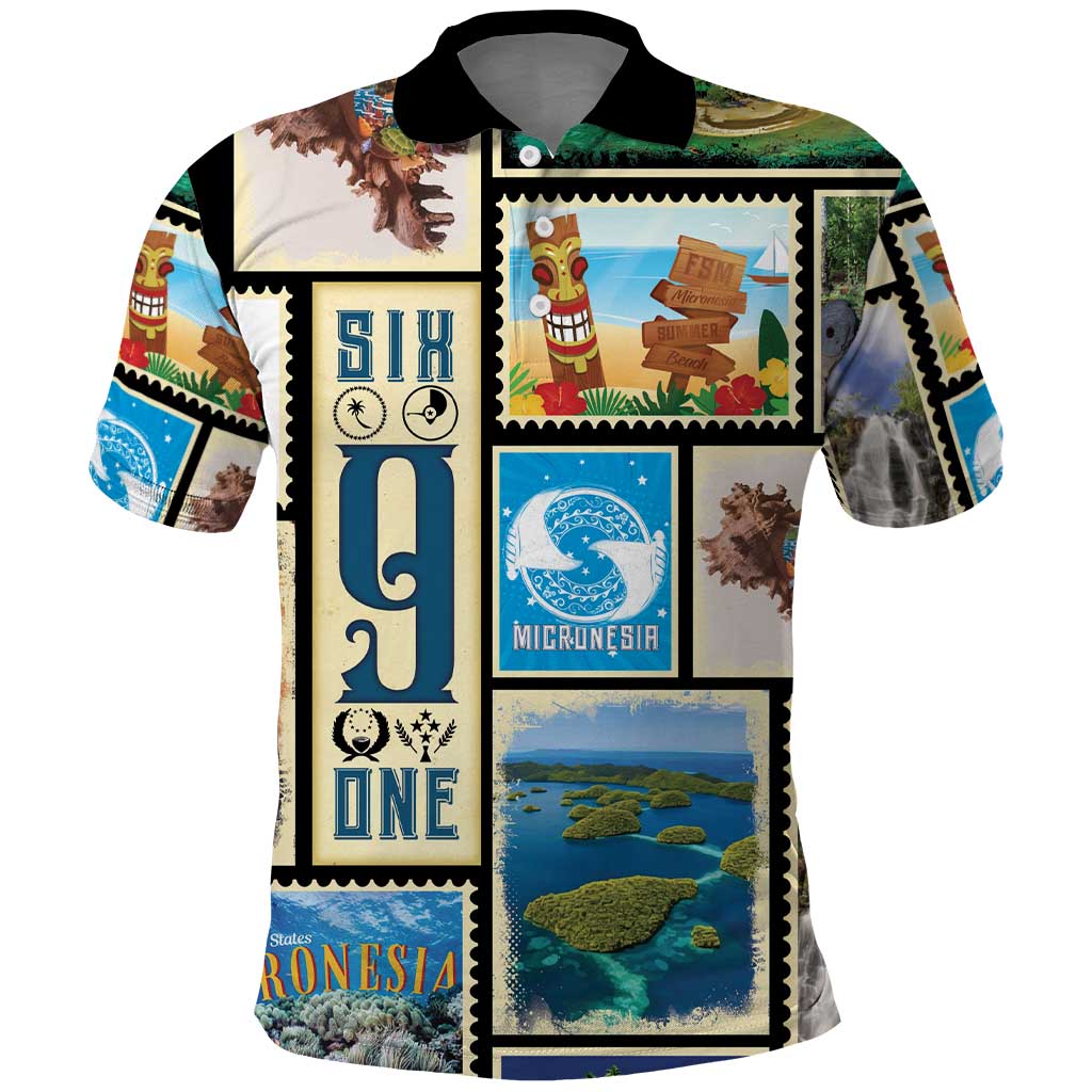 FSM Micronesia Culture Polo Shirt