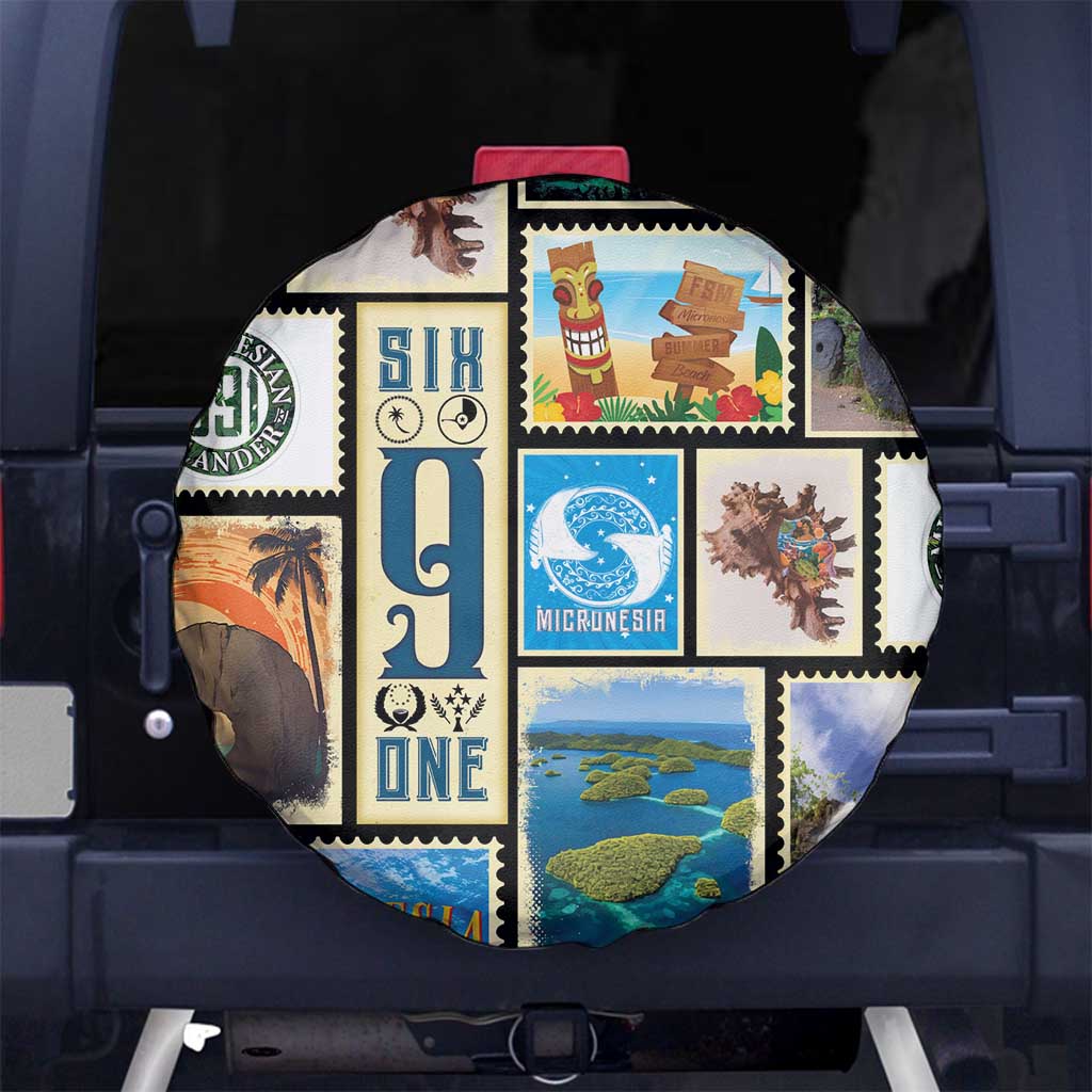 FSM Micronesia Culture Spare Tire Cover