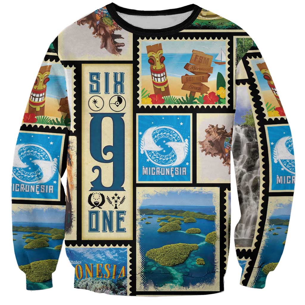 FSM Micronesia Culture Sweatshirt LT05 Unisex Colorful - Polynesian Pride