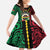 Vanuatu 45th Independence Day Kid Short Sleeve Dress Long God Yumi Stanap Wild Boar LT05