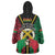 Vanuatu 45th Independence Day Wearable Blanket Hoodie Long God Yumi Stanap Wild Boar LT05