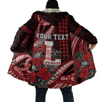 Personalized Hawaii Lahainaluna High School Cloak Tribal Tattoo With Hibiscus Flowers