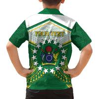 Personalised Cook Islands Ra o te Ui Ariki Family Matching Puletasi and Hawaiian Shirt Polynesian Pattern