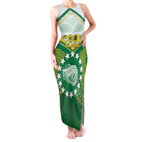 Personalised Cook Islands Ra o te Ui Ariki Family Matching Tank Maxi Dress and Hawaiian Shirt Polynesian Pattern