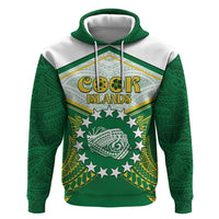 Personalised Cook Islands Ra o te Ui Ariki Zip Hoodie Polynesian Pattern