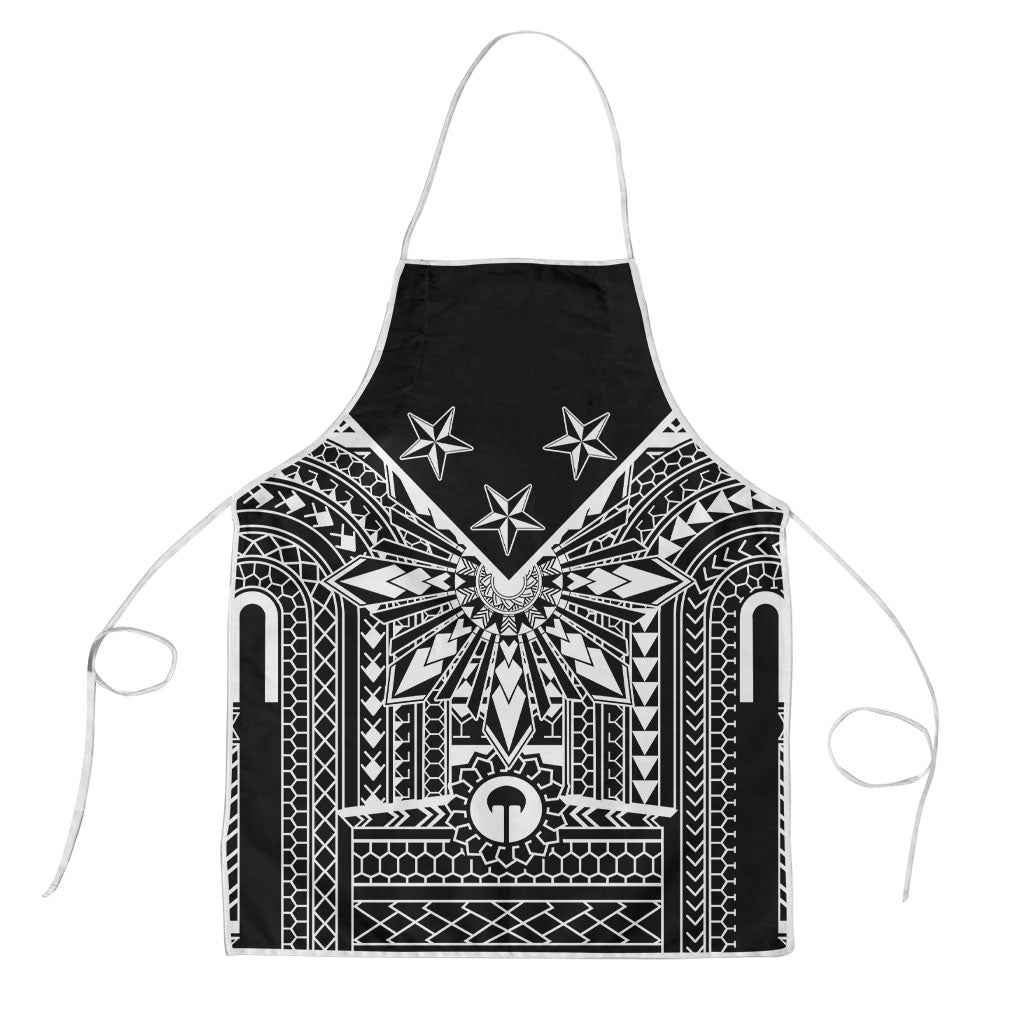 Black Philippines Sun Star Apron Igorot Tribal Inspiration