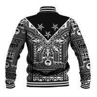 Black Philippines Sun Star Baseball Jacket Igorot Tribal Inspiration