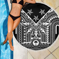 Black Philippines Sun Star Beach Blanket Igorot Tribal Inspiration