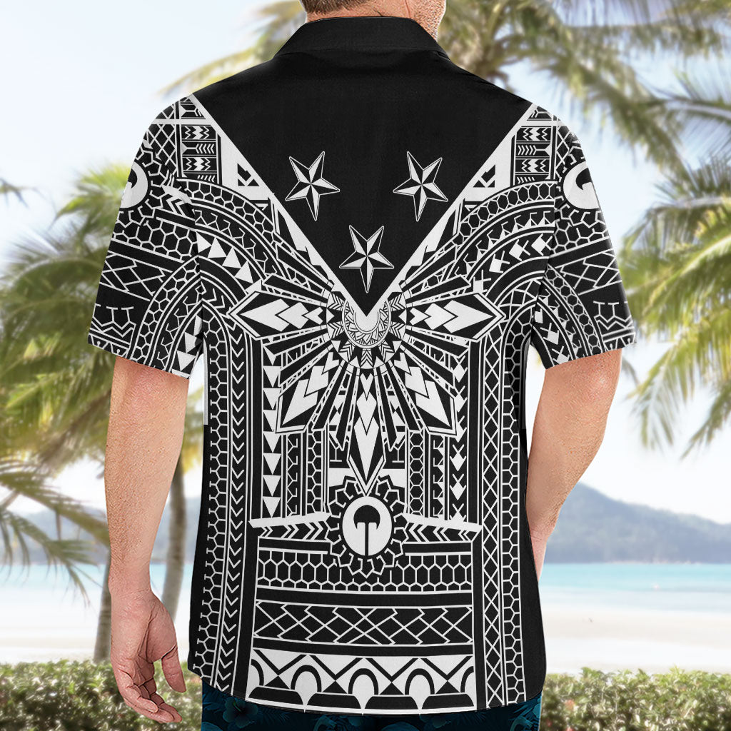 Black Philippines Sun Star Hawaiian Shirt Igorot Tribal Inspiration LT05 - Polynesian Pride