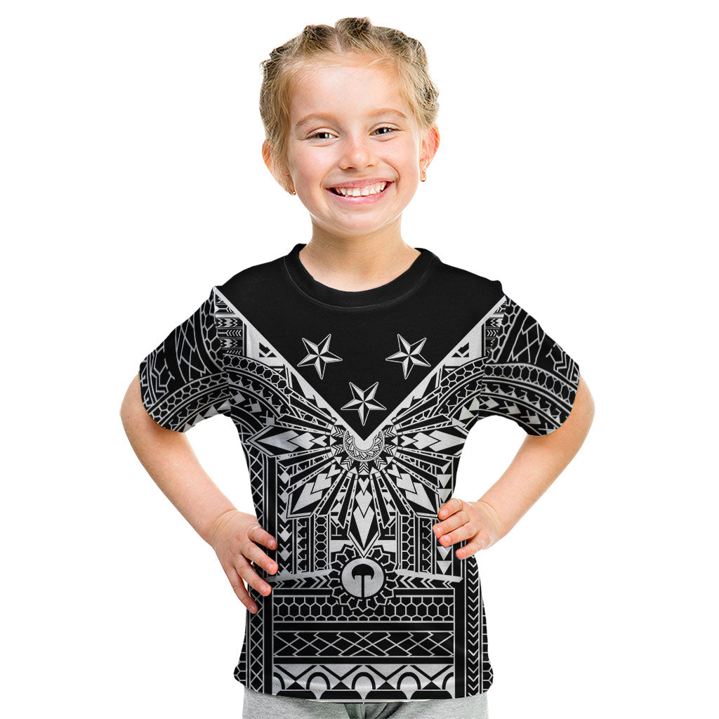 Black Philippines Sun Star Kid T Shirt Igorot Tribal Inspiration