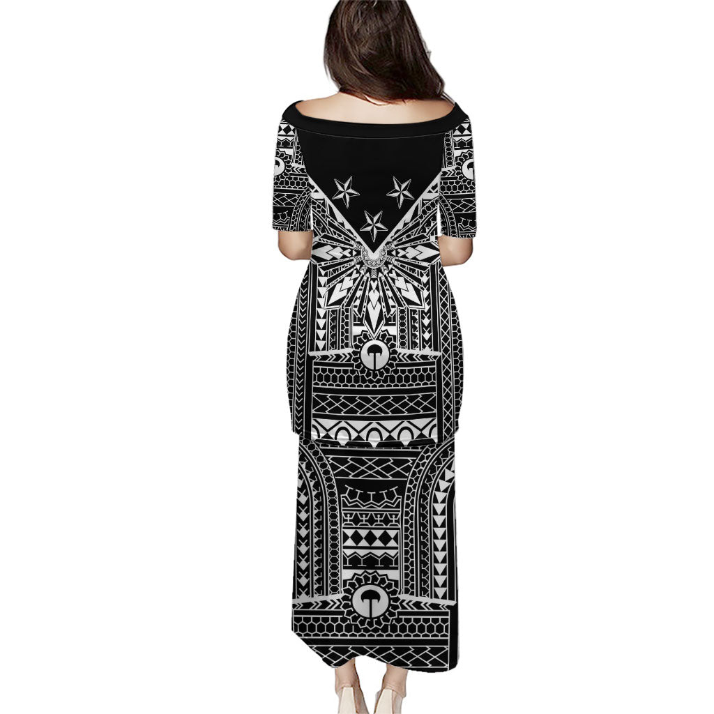 Black Philippines Sun Star Puletasi Igorot Tribal Inspiration