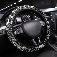 Black Philippines Sun Star Steering Wheel Cover Igorot Tribal Inspiration