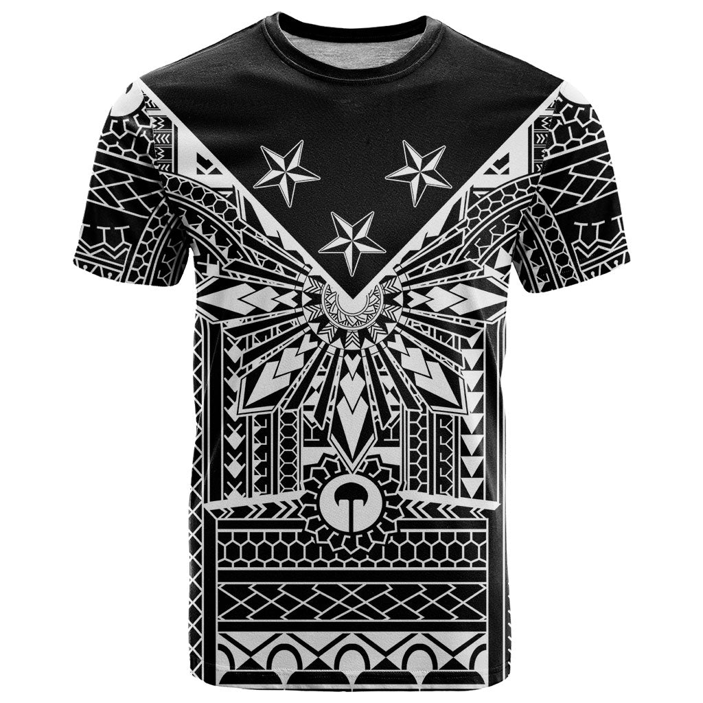 Black Philippines Sun Star T Shirt Igorot Tribal Inspiration