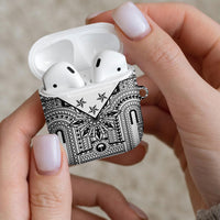 White Philippines Sun Star AirPods Case Igorot Tribal Inspiration
