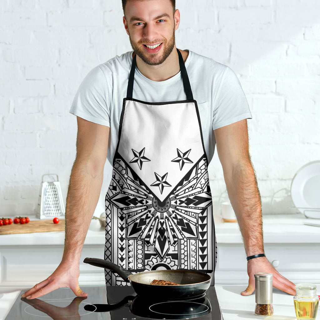 White Philippines Sun Star Apron Igorot Tribal Inspiration