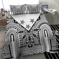 White Philippines Sun Star Bedding Set Igorot Tribal Inspiration