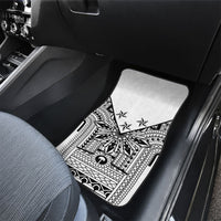 White Philippines Sun Star Car Mats Igorot Tribal Inspiration