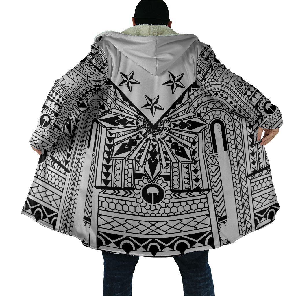 White Philippines Sun Star Cloak Igorot Tribal Inspiration