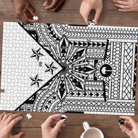 White Philippines Sun Star Puzzle Igorot Tribal Inspiration