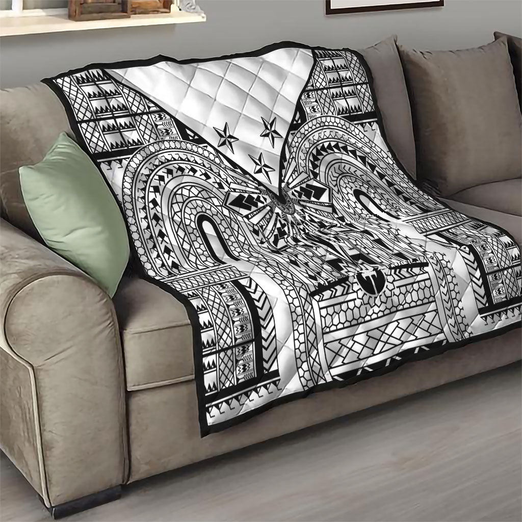 White Philippines Sun Star Quilt Igorot Tribal Inspiration