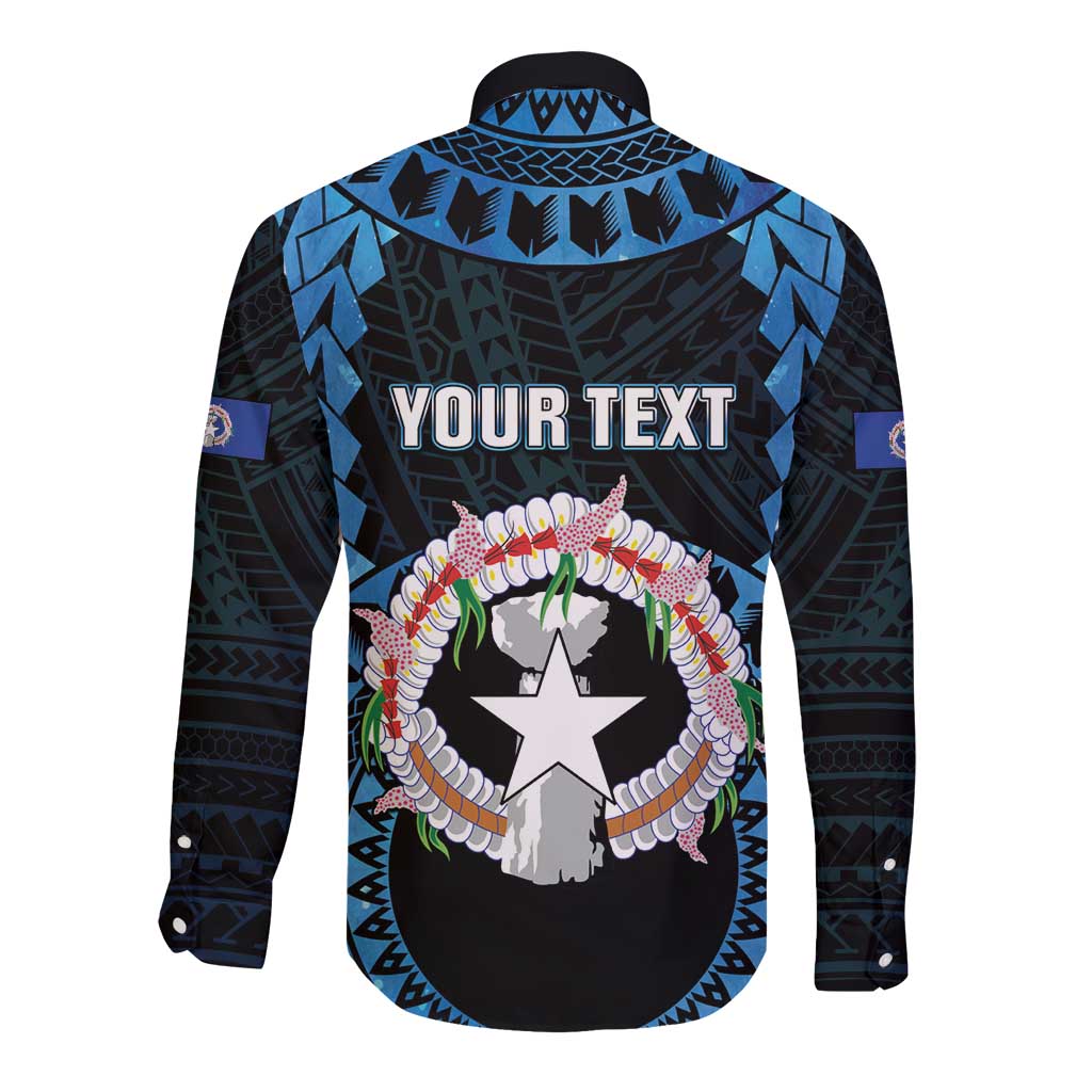 Personalized Northern Mariana Islands 78th Liberation Day Long Sleeve Button Shirt