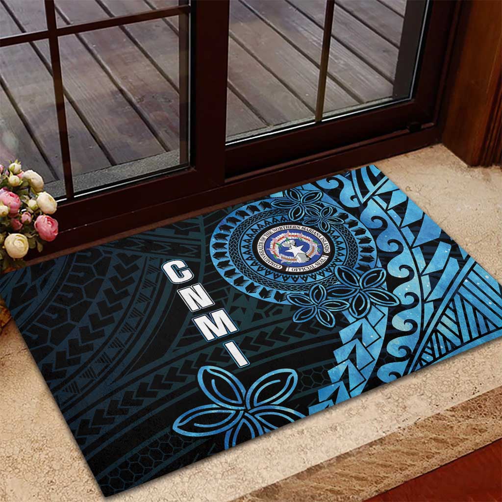 Northern Mariana Islands 78th Liberation Day Rubber Doormat