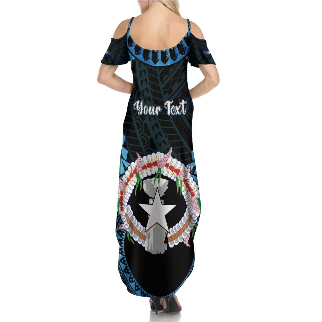 Personalized Northern Mariana Islands 78th Liberation Day Summer Maxi Dress
