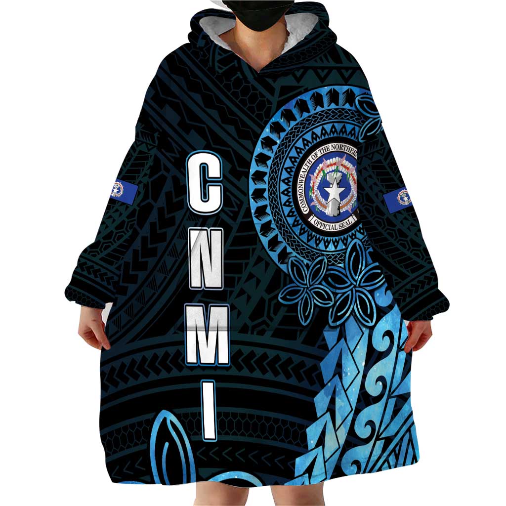 Personalized Northern Mariana Islands 78th Liberation Day Wearable Blanket Hoodie