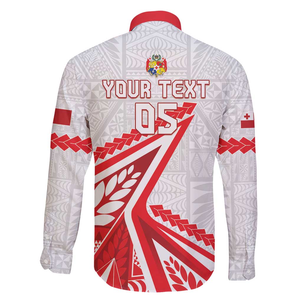 Custom Tonga Rugby 2024 Pacific Family Matching Tank Maxi Dress and Hawaiian Shirt Go Ikale Tahi