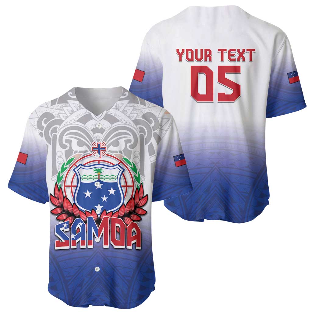 Custom Samoa Rugby 2024 Pacific Baseball Jersey Go Manu Samoa