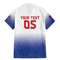 Custom Samoa Rugby 2024 Pacific Family Matching Mermaid Dress and Hawaiian Shirt Go Manu Samoa