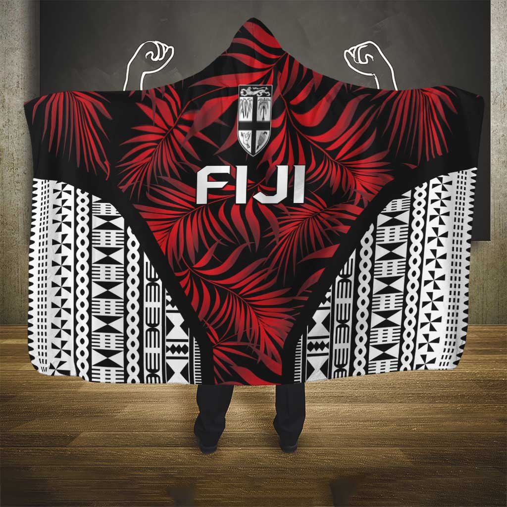 Flying Fijians Rugby 2024 Pacific Hooded Blanket Go Fiji