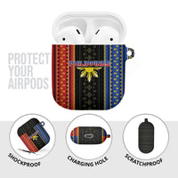Philippines Filipinos AirPods Case Igorot Tribal Inspiration Pattern Style LT05 - Polynesian Pride