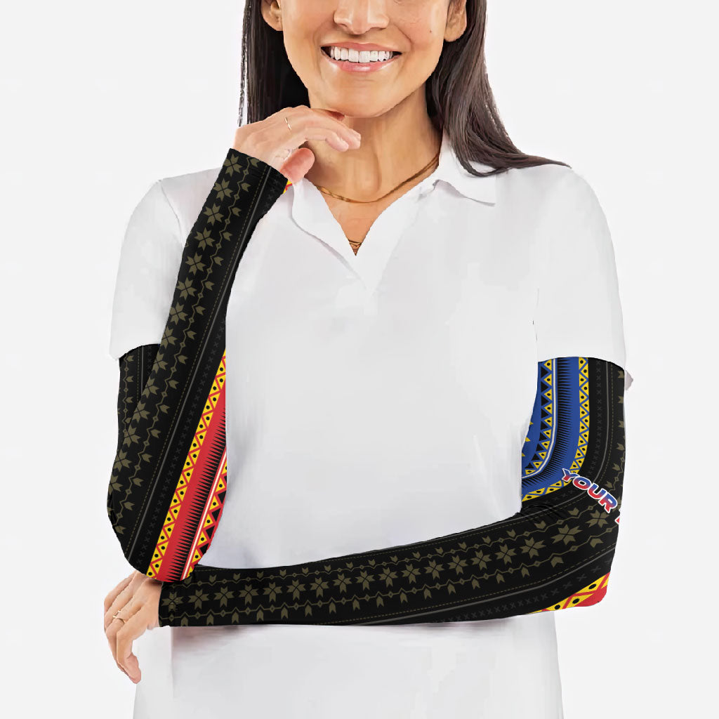 Personalised Philippines Filipinos Arm Sleeves Igorot Tribal Inspiration Pattern Style LT05 - Polynesian Pride