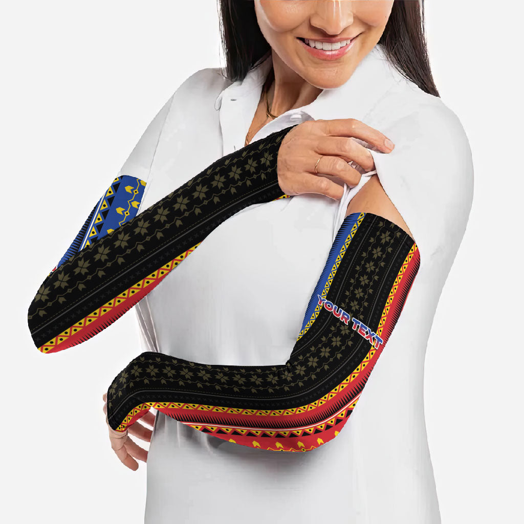 Personalised Philippines Filipinos Arm Sleeves Igorot Tribal Inspiration Pattern Style LT05 - Polynesian Pride
