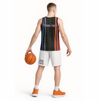 Personalised Philippines Filipinos Basketball Jersey Igorot Tribal Inspiration Pattern Style LT05 - Polynesian Pride