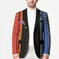 Personalised Philippines Filipinos Blazer Igorot Tribal Inspiration Pattern Style LT05 - Polynesian Pride