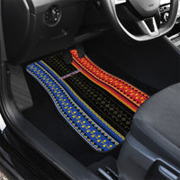 Personalised Philippines Filipinos Car Mats Igorot Tribal Inspiration Pattern Style LT05 - Polynesian Pride