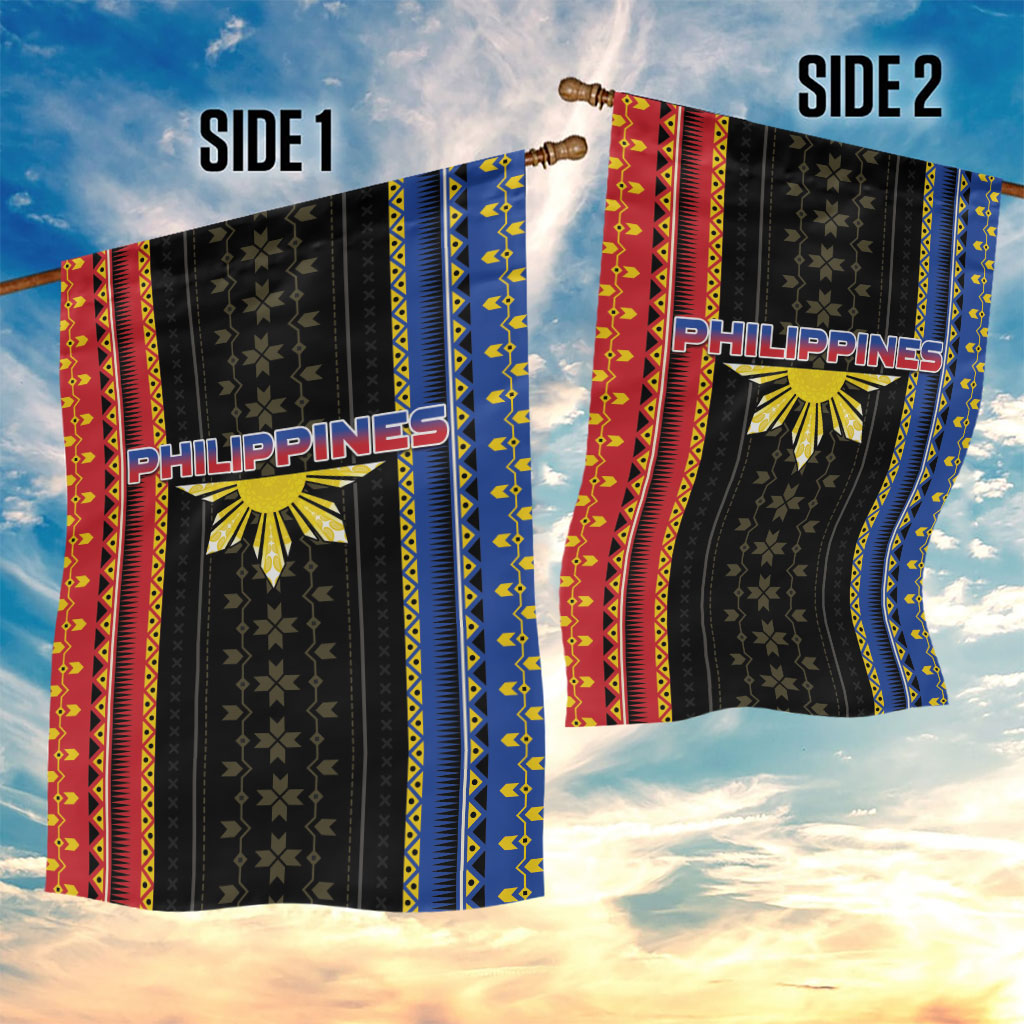 Philippines Filipinos Garden Flag Igorot Tribal Inspiration Pattern Style LT05 - Polynesian Pride