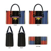 Philippines Filipinos Leather Bag Igorot Tribal Inspiration Pattern Style LT05 - Polynesian Pride