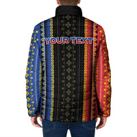 Personalised Philippines Filipinos Padded Jacket Igorot Tribal Inspiration Pattern Style LT05 - Polynesian Pride