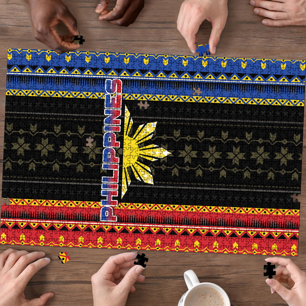 Philippines Filipinos Puzzle Igorot Tribal Inspiration Pattern Style LT05 - Polynesian Pride