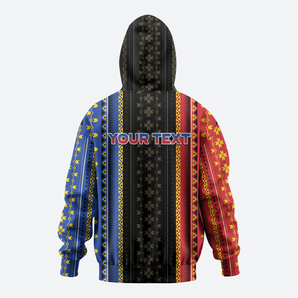 Personalised Philippines Filipinos Zip Hoodie Igorot Tribal Inspiration Pattern Style LT05 - Polynesian Pride