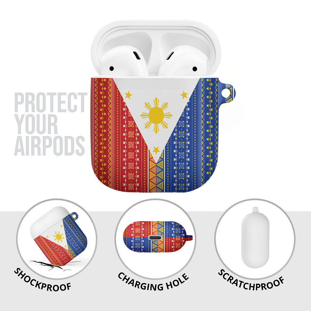 Philippines Sun AirPods Case Igorot Tribal Inspiration LT05 - Polynesian Pride