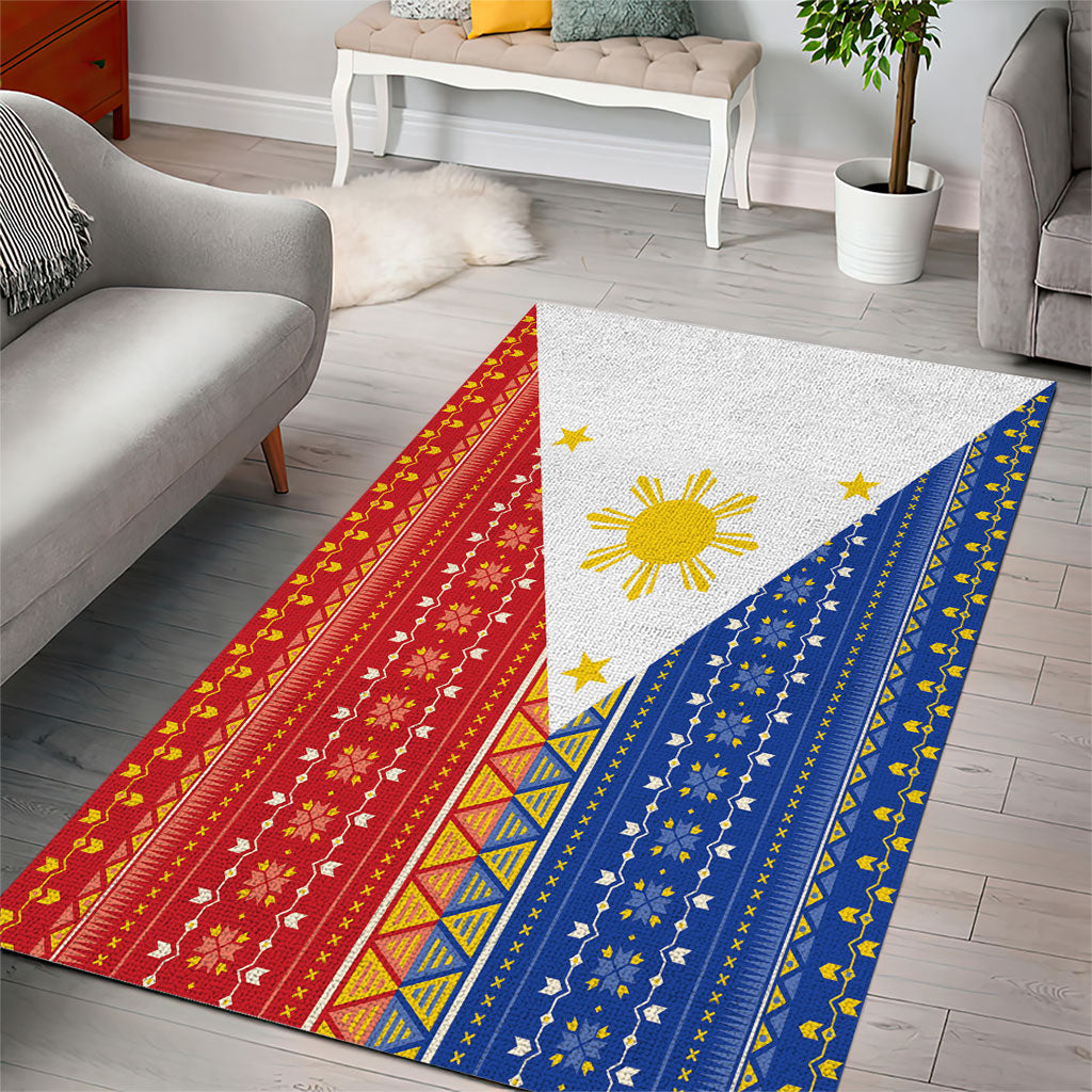Philippines Sun Area Rug Igorot Tribal Inspiration LT05 - Polynesian Pride