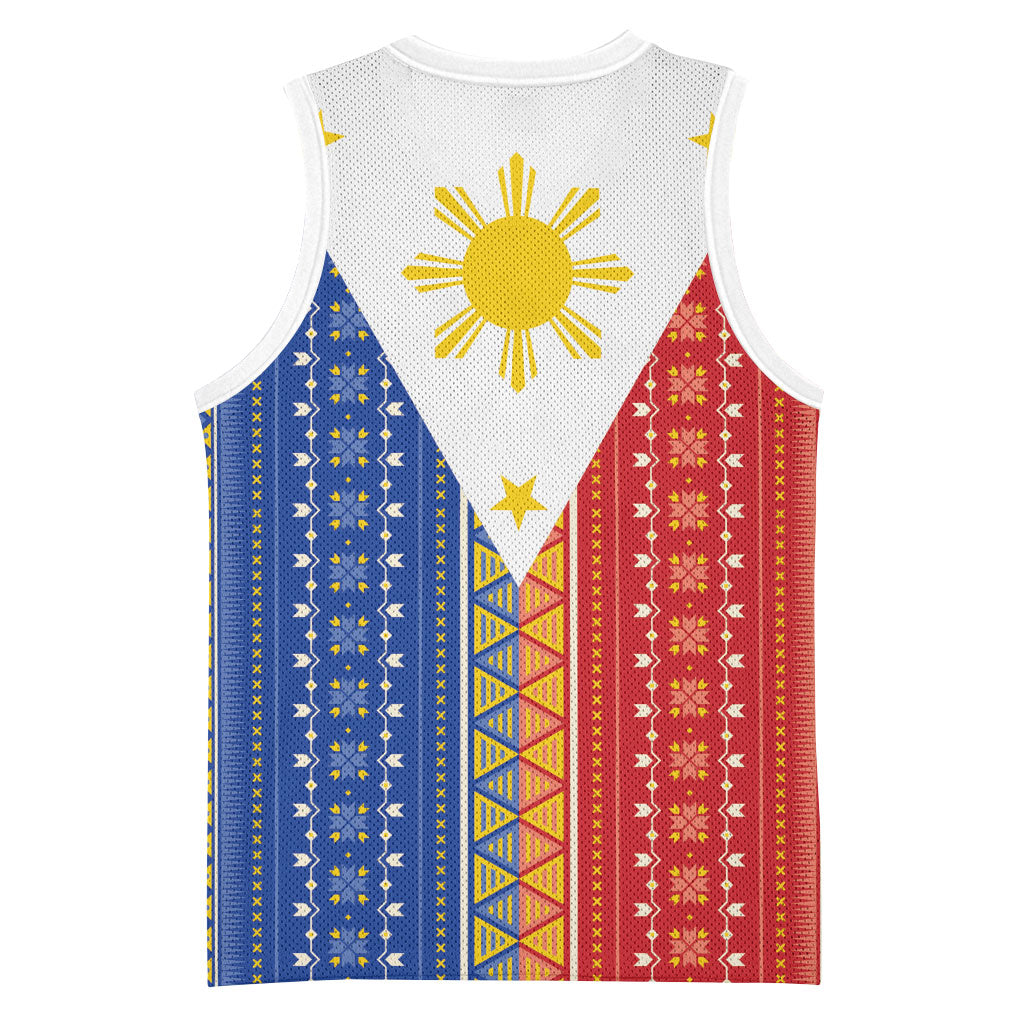 Philippines Sun Basketball Jersey Igorot Tribal Inspiration LT05 - Polynesian Pride