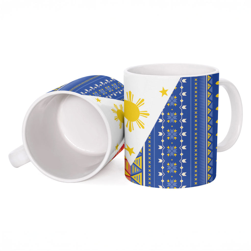Philippines Sun Ceramic Mug Igorot Tribal Inspiration LT05 - Polynesian Pride