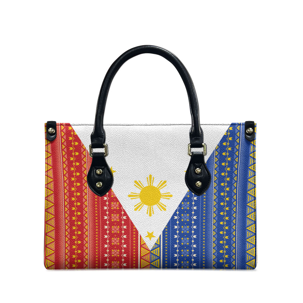 Philippines Sun Leather Bag Igorot Tribal Inspiration LT05 - Polynesian Pride